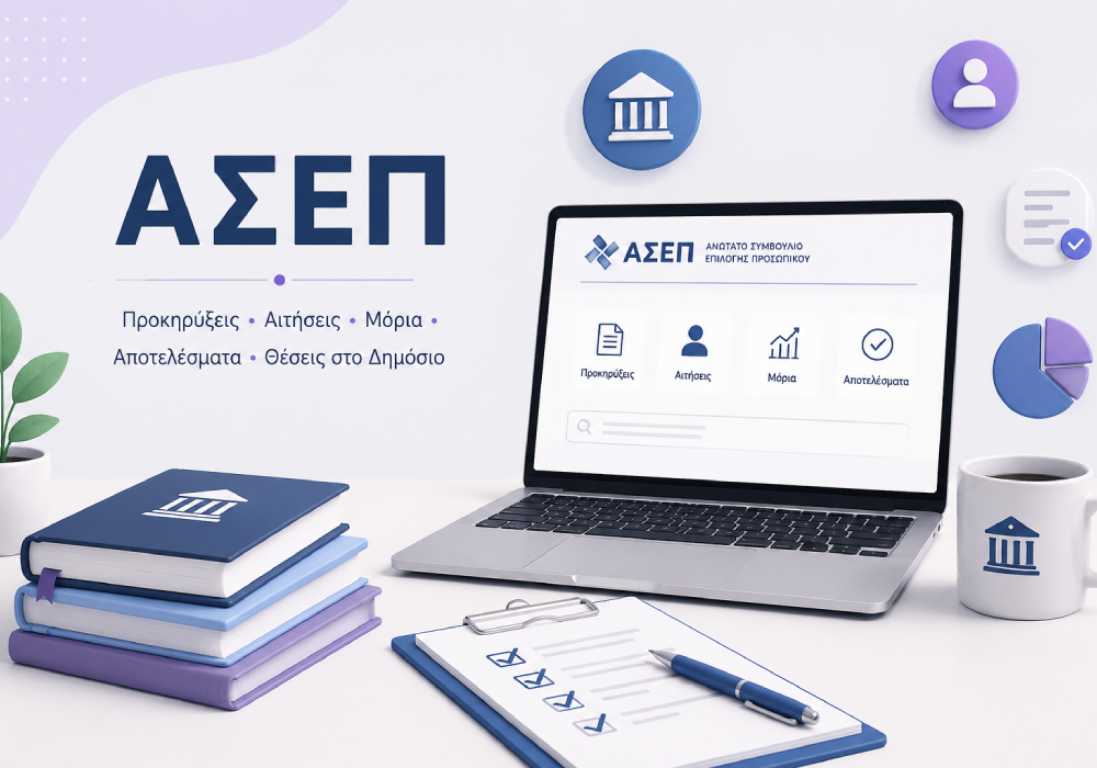 Τι είναι το ΑΣΕΠ και πώς λειτουργεί – Ενημερωτικός οδηγός για υποψηφίους