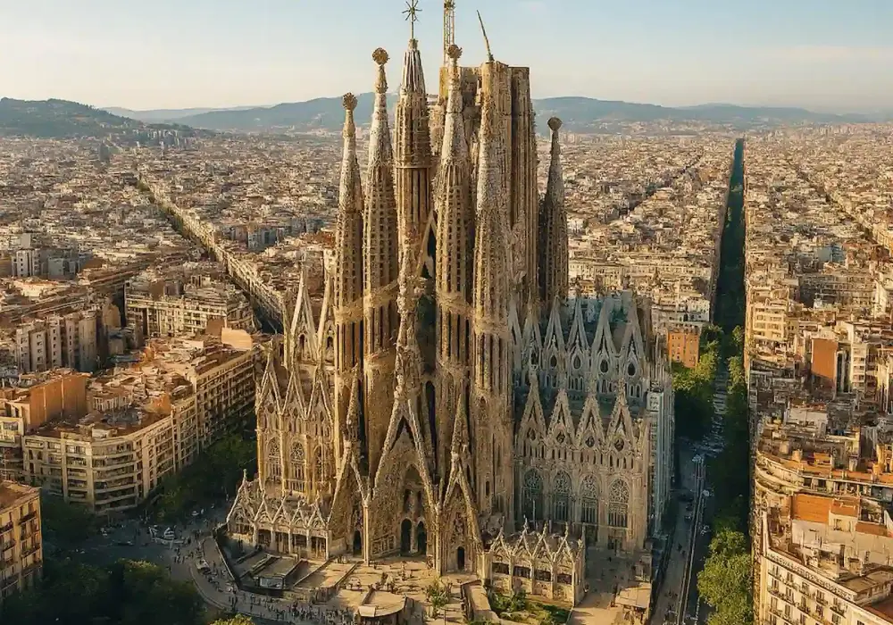 Sagrada Família και αρχιτεκτονική στη Βαρκελώνη
