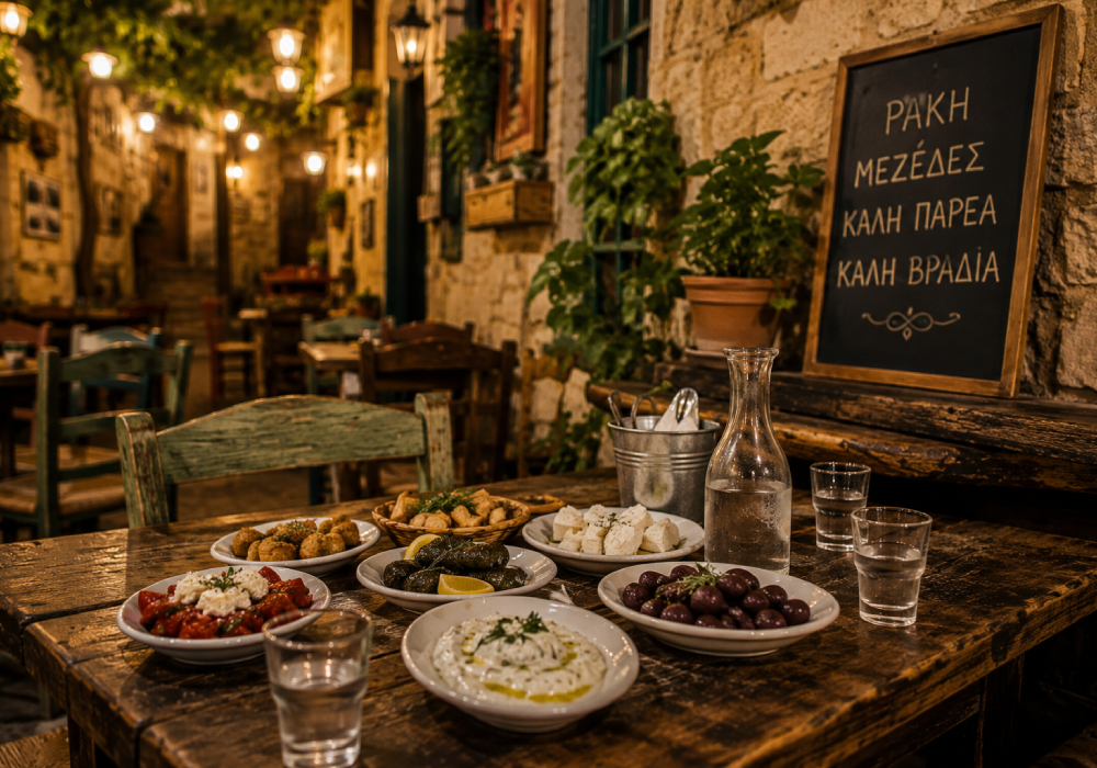 Ρακάδικα και φοιτητική έξοδος στο Ηράκλειο Κρήτης