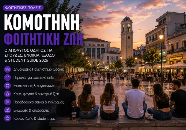 Πανεπιστημιούπολη Κομοτηνής και Δημοκρίτειο Πανεπιστήμιο Θράκης