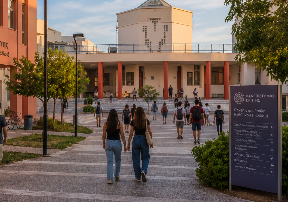 Πανεπιστημιούπολη Γάλλου και Πανεπιστήμιο Κρήτης στο Ρέθυμνο